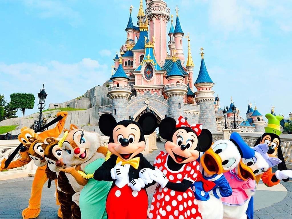 Sesame Duplex Disneyland Paris Netflix 6 Personnes Et 1 Bebe Avec Parking Apartment Bailly-Romainvilliers Bagian luar foto