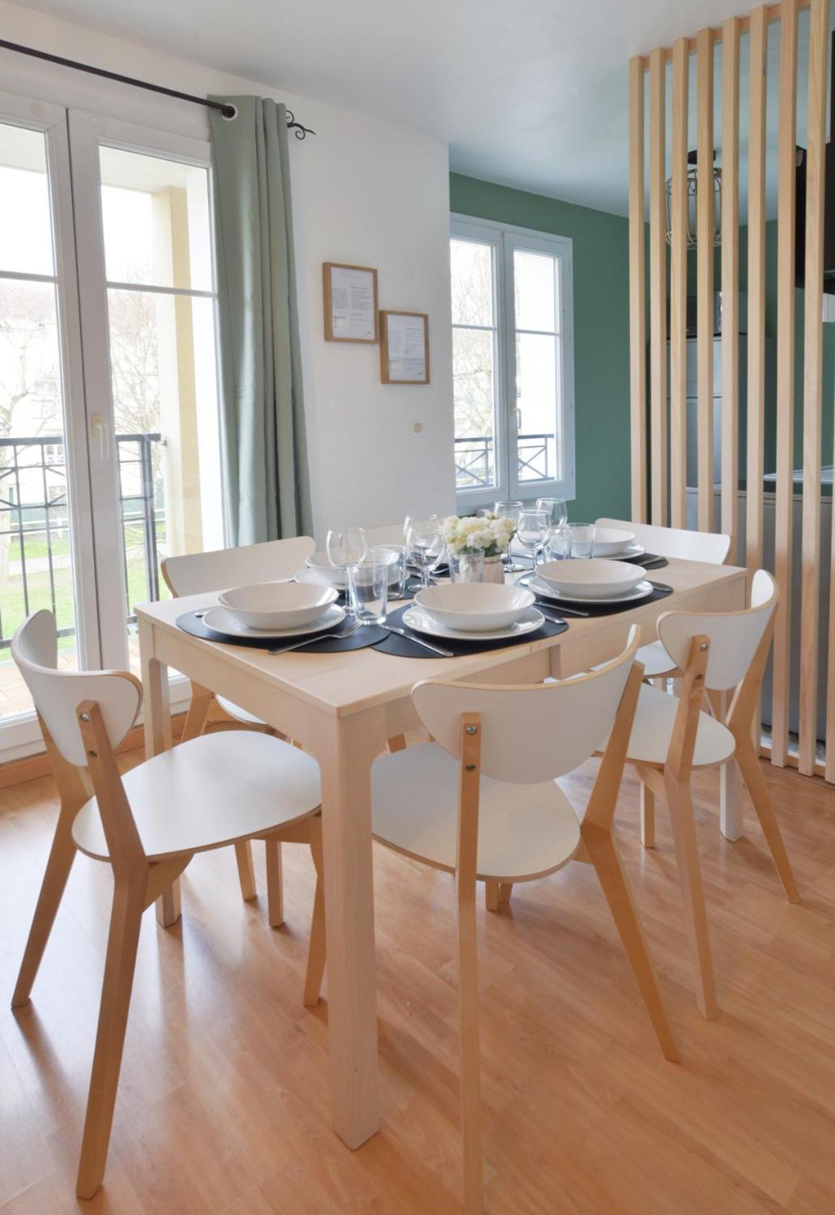 Sesame Duplex Disneyland Paris Netflix 6 Personnes Et 1 Bebe Avec Parking Apartment Bailly-Romainvilliers Bagian luar foto